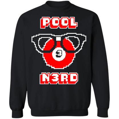 The GHOATS Custom Design. #24 POOL N3RD. Crewneck Pullover Sweatshirt