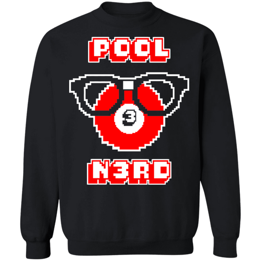 The GHOATS Custom Design. #24 POOL N3RD. Crewneck Pullover Sweatshirt