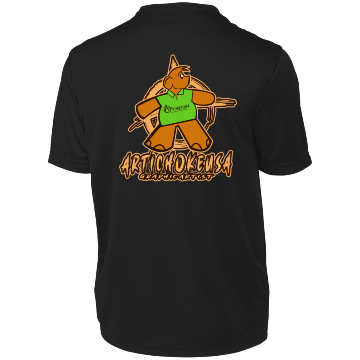 ArtichokeUSA Character and Font Design. Let’s Create Your Own Design Today. Winnie. Men's Moisture-Wicking Tee