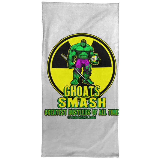 The GHOATS Custom Design. #13. GHOATS SMASH. Towel - 15x30