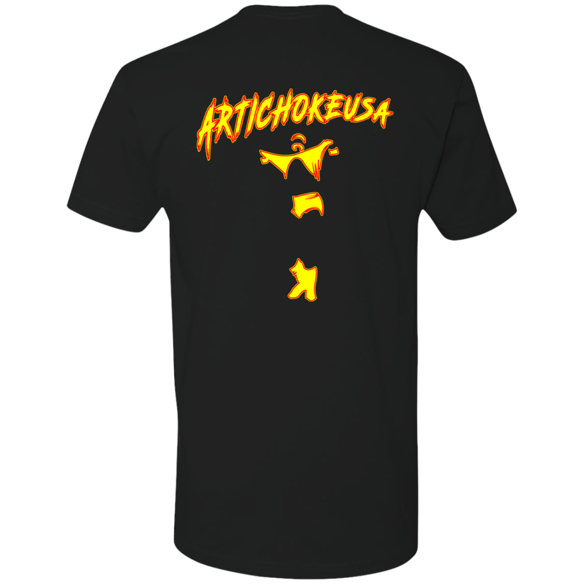 ArtichokeUSA Character and Font Design. Let’s Create Your Own Design Today. Fan Art. The Hulkster. Men's Premium Short Sleeve T-Shirt