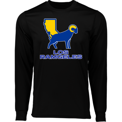 ArtichokeUSA Custom Design. Los Ramgeles. Fan Art. Long Sleeve Moisture-Wicking Tee