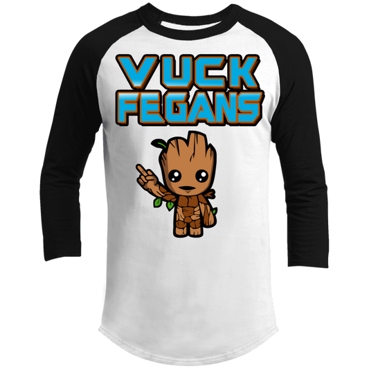 ArtichokeUSA Custom Design. Vuck Fegans. 85% Go Back Anyway. Groot Fan Art. 3/4 Raglan Sleeve Shirt