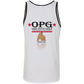 OPG Custom Design #14. Golf California. 2 Tone Tank 100% Combed and Ringspun Cotton