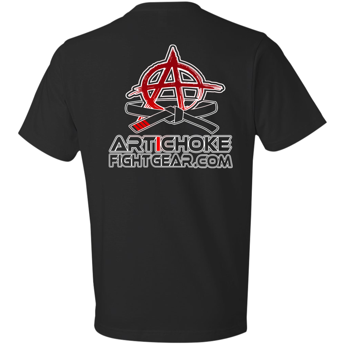 Artichoke Fight Gear Custom Design #8. Finish Him! Pre-Shrunk 100% Combed Ringspun Cotton T-Shirt