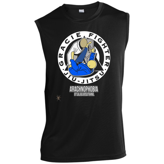 Artichoke Fight Gear Custom Design #1. Arachnophobia: Fear of Spiders. Spider Guard. It's a Jiu Jitsu Thing. Men’s Sleeveless