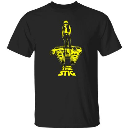 ArtichokeUSA Custom Design. I am the Stig. Han Solo / The Stig Fan Art. 5.3 oz. T-Shirt