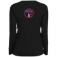 ZZZ#07 OPG Custom Design. Like Mother like Daughter. Ladies' Moisture-Wicking Long Sleeve V-Neck Tee