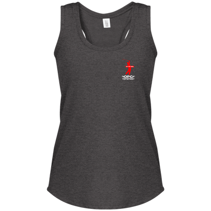 OPG Custom Design #16. Get My Nine.  Male Version. Ladies' Perfect Tri Racerback Tank