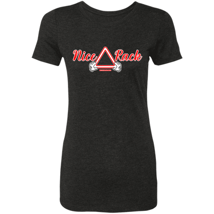 The GHOATS Custom Design. #20 Nice Rack. Ladies' Triblend T-Shirt