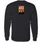 The GHOATS Custom Design. #38 Super 3. APA League. LS T-Shirt 5.3 oz.