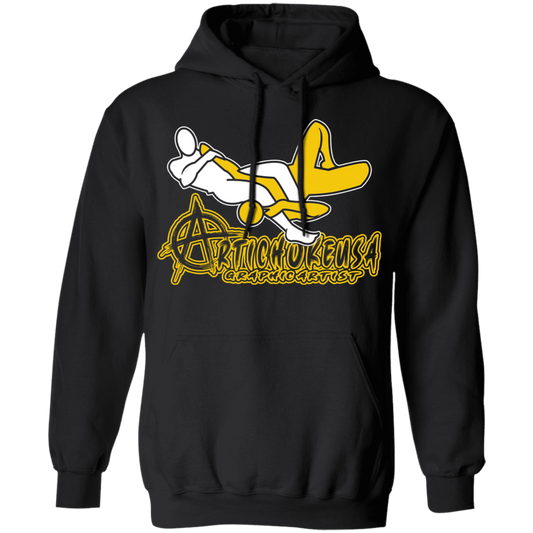 ArtichokeUSA Custom Design #54. Artichoke USArmbar. US Army Parody. Basic Pullover Hoodie