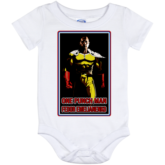 ArtichokeUSA Custom Design. One Punch Fedor. Fedor Emelianenko/One Punch Man Fan Art. Baby Onesie 12 Month