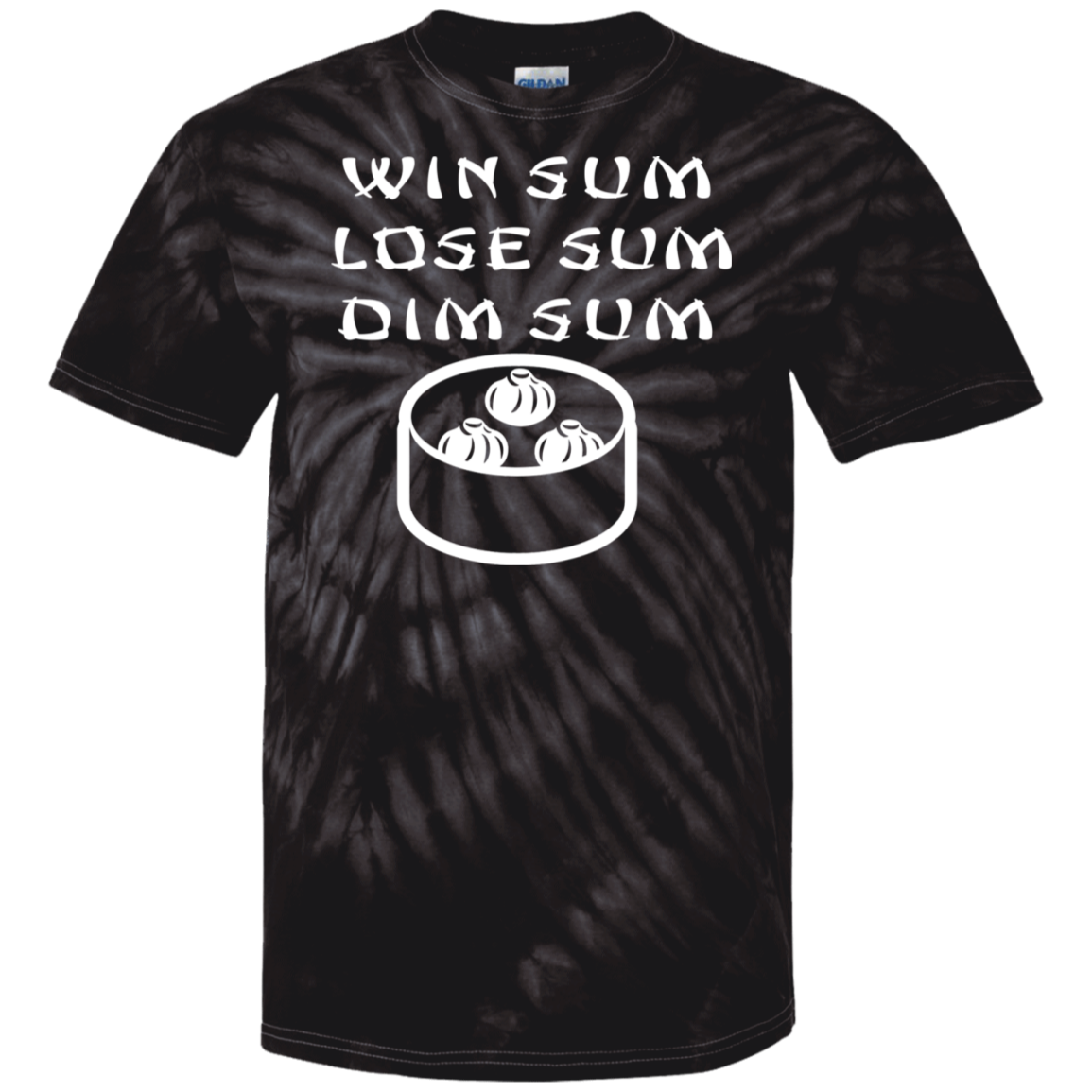 ArtichokeUSA Custom Design. Win Sum Lose Some. Dim Sum. 100% Cotton Tie Dye T-Shirt