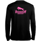 ArtichokeUSA Custom Design. Ruffing the Passer. Pitbull Edition. Female Version. Long Sleeve Moisture-Wicking Tee