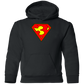 The GHOATS Custom Design. #38 Super 3. APA League. Youth Pullover Hoodie