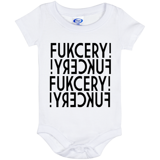 ArtichokeUSA Custom Design. FUKCERY. The New Bullshit. Baby Onesie 6 Month