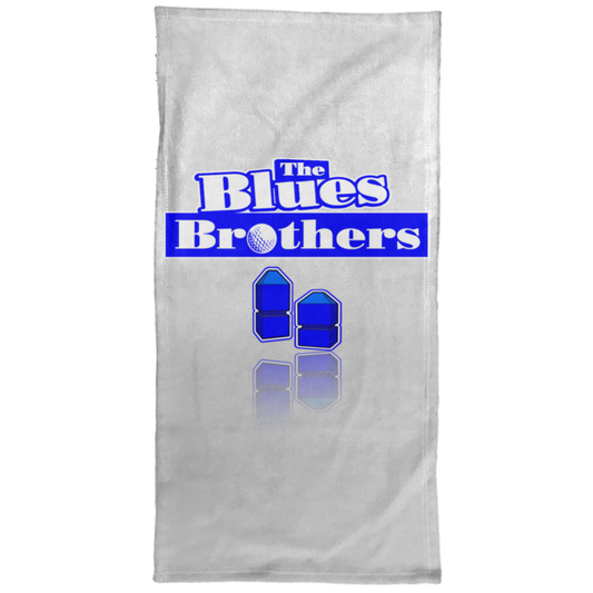 OPG Custom Design #3. Blue Tees Blues Brothers Fan Art. Towel - 15x30
