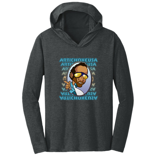 ArtichokeUSA Character and Font design. Let's Create Your Own Team Design Today. My first client Charles. Triblend T-Shirt Hoodie