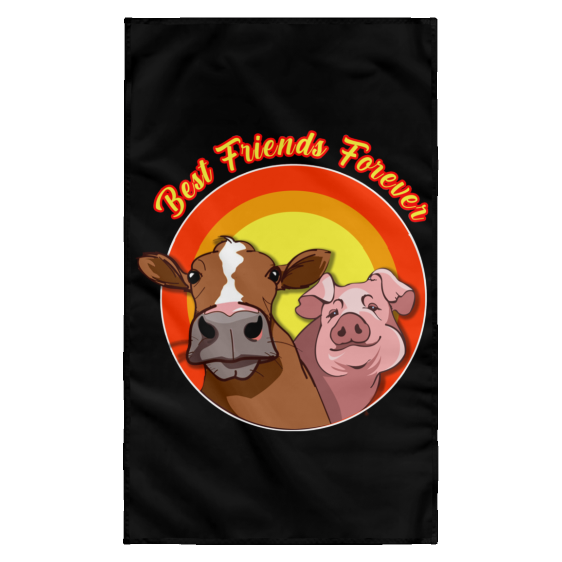 ArtichokeUSA Custom Design. Best Friends Forever. Bacon Cheese Burger. Wall Flag