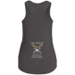 The GHOATS Custom Design #36. Stay Ready Won't Have to Get Ready. Tattoo Style. Ver. 1/2. Ladies' Perfect Tri Racerback Tank