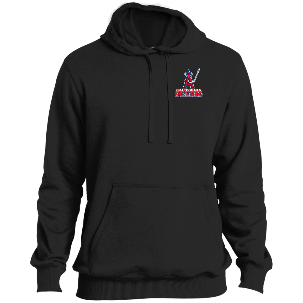 ArtichokeUSA Custom Design. Anglers. Southern California Sports Fishing. Los Angeles Angels Parody. Ultra Soft Pullover Hoodie