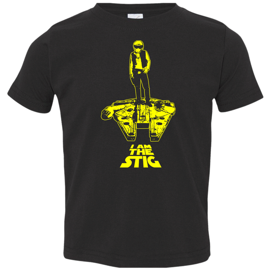 ArtichokeUSA Custom Design. I am the Stig. Han Solo / The Stig Fan Art. Toddler Jersey T-Shirt