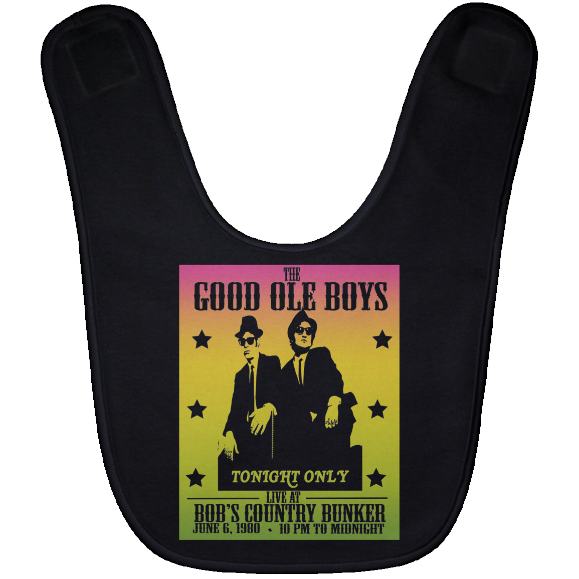 ArtichokeUSA Custom Design. The Good Ole Boys. Blues Brothers Fan Art. Baby Bib