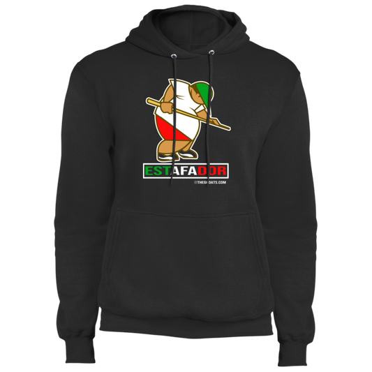 The GHOATS Custom Design. #30 Estafador. (Spanish translation for Male Hustler). Fleece Pullover Hoodie