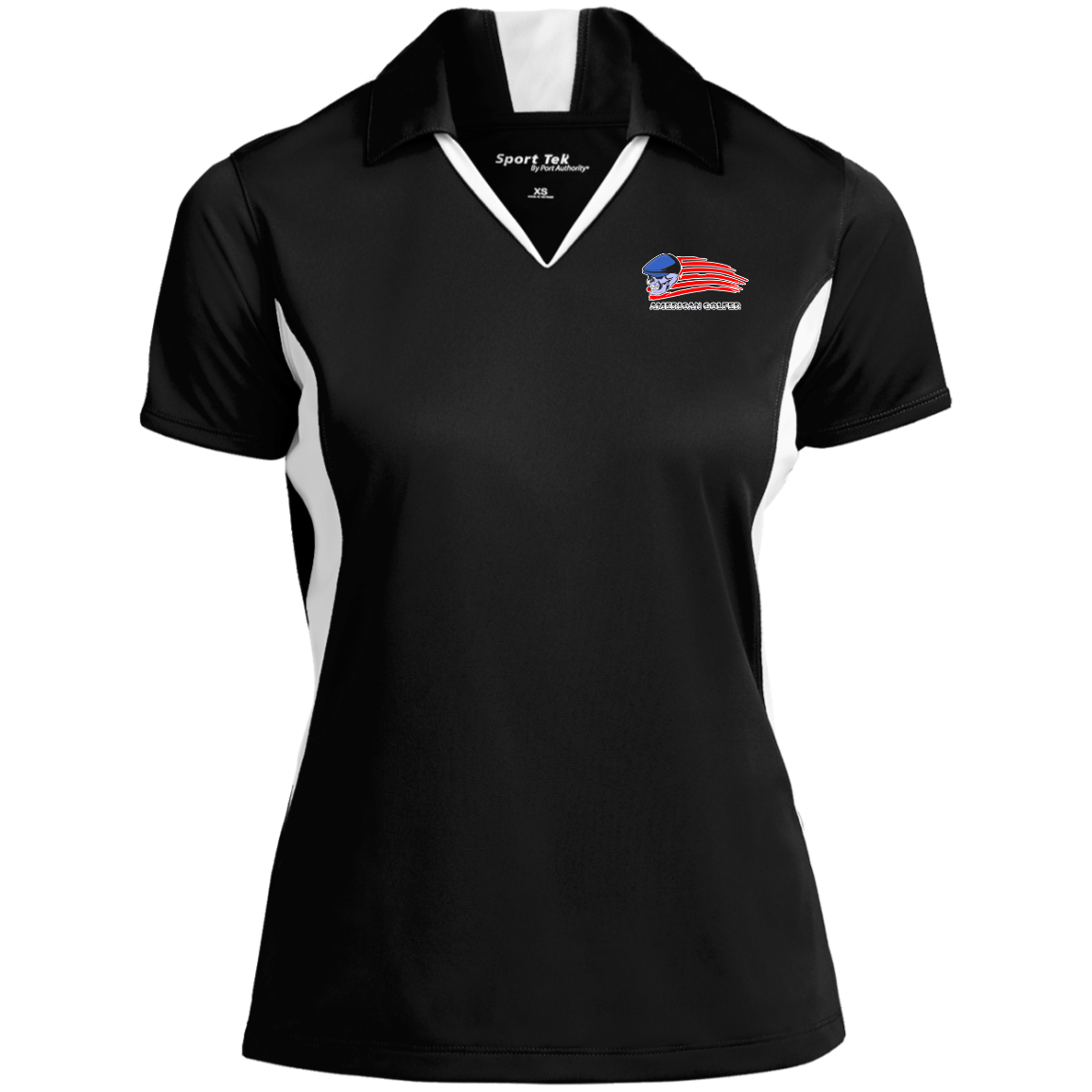 OPG Custom Design #12. Golf America. Male Edition. Ladies' Colorblock Performance Polo