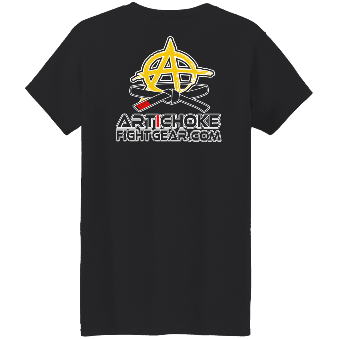 Artichoke Fight Gear Custom Design #2. USE ARMBARS. Ladies' 100% Pre-Shrunk Cotton T-Shirt