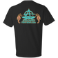Artichoke Fight Gear Custom Design #18. Shrimpin ain't Easy. Pre-Shrunk 100% Combed Ringspun Cotton T-Shirt
