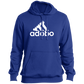 ArtichokeUSA Custom Design. Adobo. Adidas Parody. Tall Pullover Hoodie