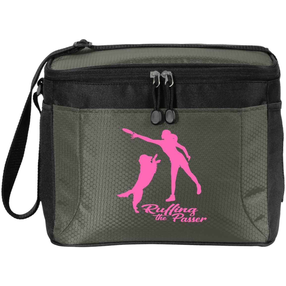 ArtichokeUSA Custom Design. Ruffing the Passer. Labrador Edition. Female Version. 12-Pack Cooler