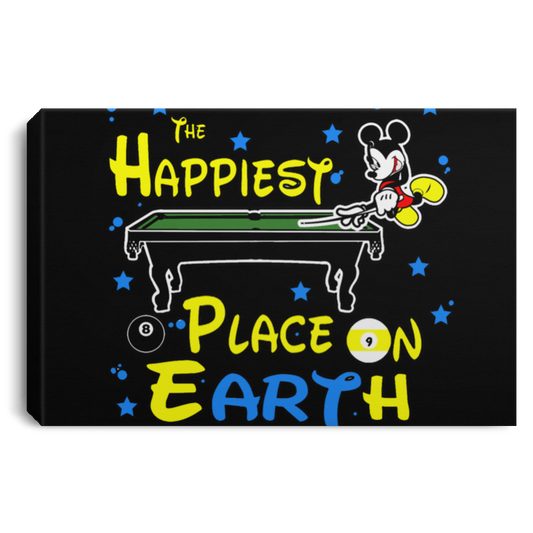 The GHOATS custom design #14. The Happiest Place On Earth. Fan Art. Landscape Canvas .75in Frame
