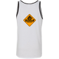 ArtichokeUSA Custom Design. Art Work Ahead. 24,901 Miles (Miles Around the Earth). Unisex Tank