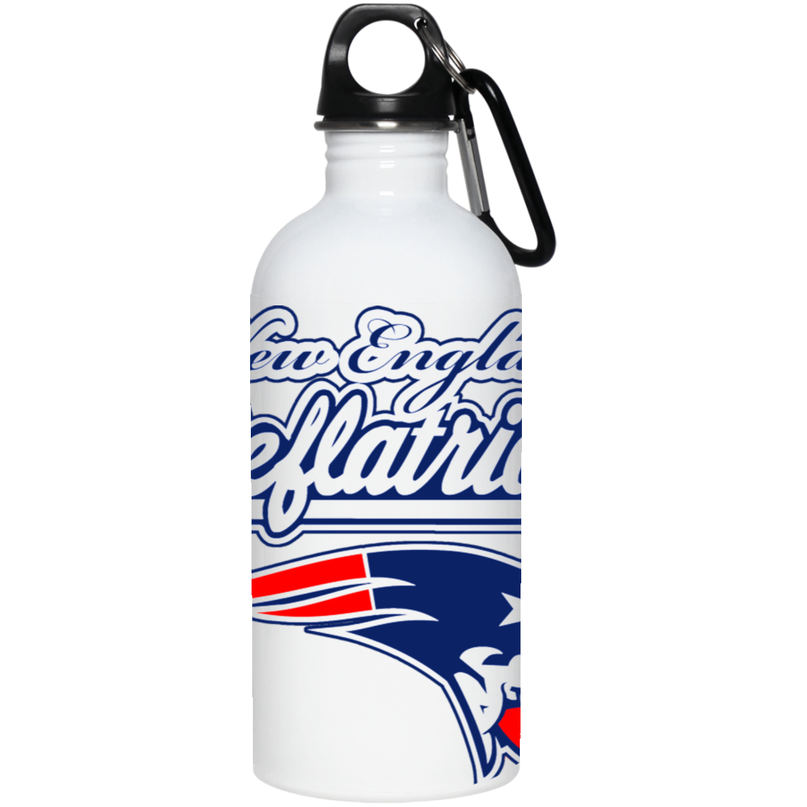 ArtichokeUSA Custom Design. New England Deflatriots. New England Patriots Parody. 20 oz. Stainless Steel Water Bottle