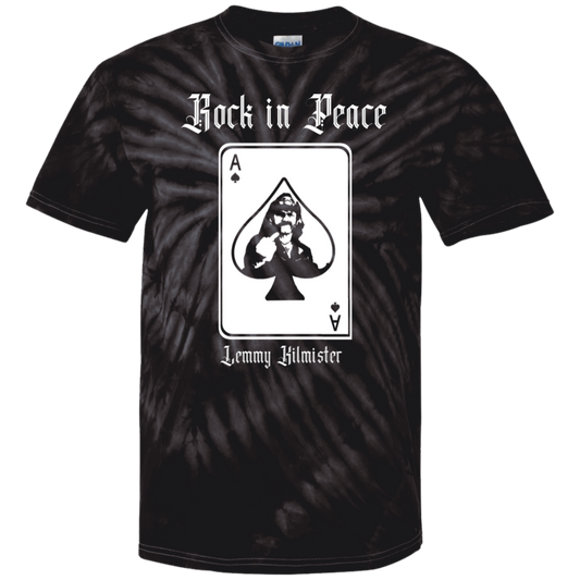 ArtichokeUSA Custom Design. Lemmy Kilmister "Ace of Spades" Tribute Fan Art Version 2 of 2. Youth Tie Dye T-Shirt