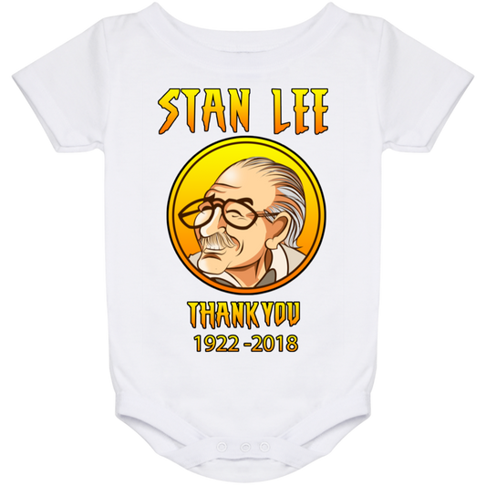 ArtichokeUSA Character and Font design. Stan Lee Thank You Fan Art. Let's Create Your Own Design Today. Baby Onesie 24 Month