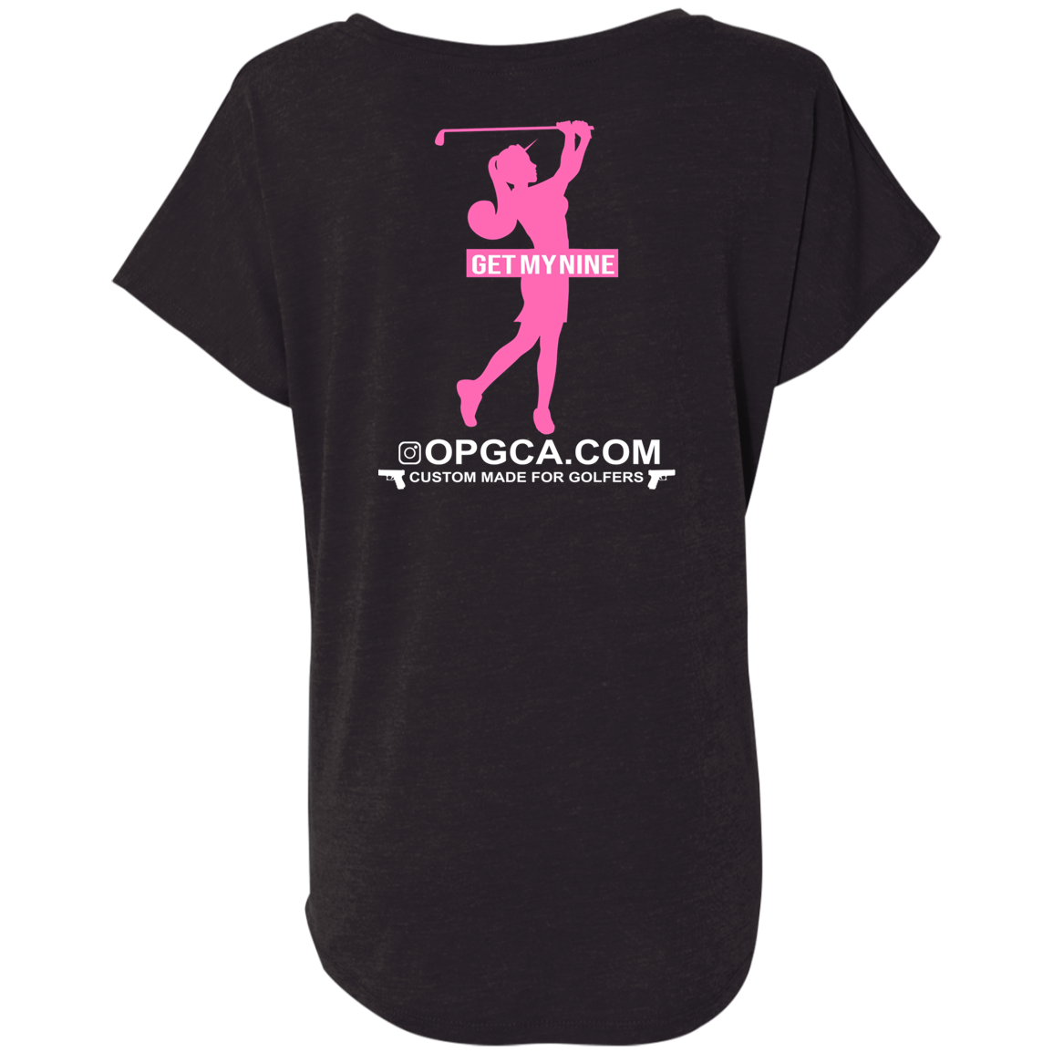 OPG Custom Design #16. Get My Nine. Ladies' Triblend Dolman Sleeve