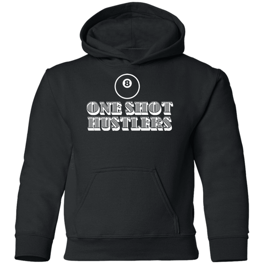 The GHOATS Custom Design. #22 One Shot Hustlers. Youth Pullover Hoodie