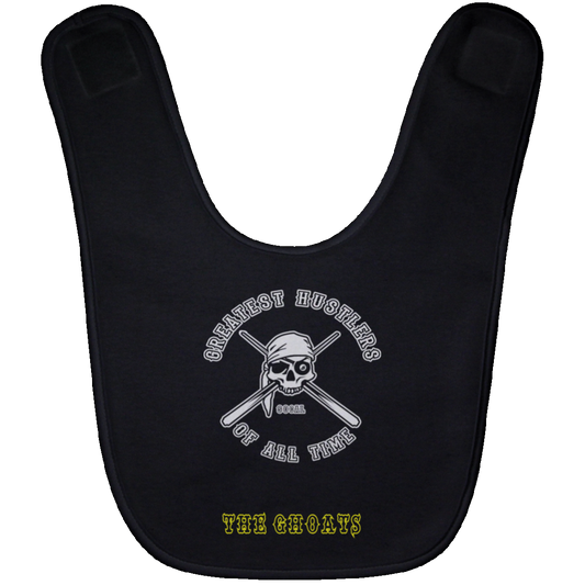 The GHOATS Custom Design. #4 Motorcycle Club Style. Ver 1/2. Baby Bib