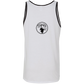 OPG Custom Design #7. Father and Son's First Beer. Don't Tell Your Mother. 2 Tone Tank 100% Combed and Ringspun Cotton