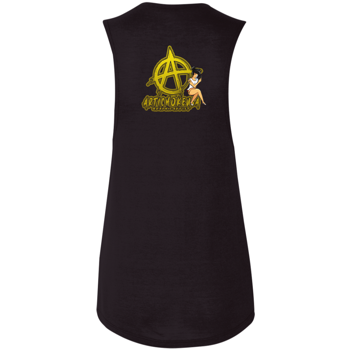 ArtichokeUSA Character and Font Design. Let’s Create Your Own Design Today. Betty. Ladies' Flowy Muscle Tank