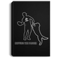 ArtichokeUSA Custom Design #38. Ruffing the Passer. Labrador Retriever. Male.  Portrait Canvas .75in Frame