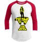 ArtichokeUSA Custom Design. I am the Stig. Han Solo / The Stig Fan Art. 3/4 Raglan Sleeve Shirt