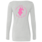 The GHOATS Custom Design #16. I shoot pool cause, I can't golf at night. I golf cause, I can't shoot pool in the day. Ladies' Triblend LS Scoop