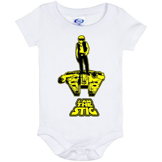 ArtichokeUSA Custom Design. I am the Stig. Han Solo / The Stig Fan Art. Baby Onesie 6 Month