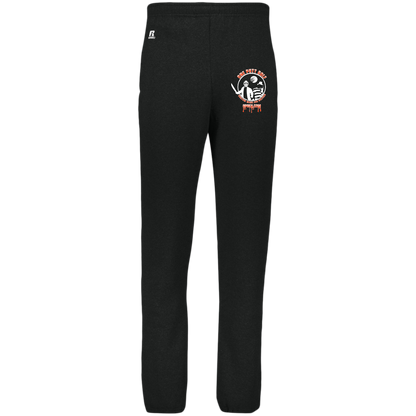 OPG Custom Design #23. Hack N Slice Golf. Freddy and Jason Fan Art. Dri-Power Closed Bottom Pocket Sweatpants