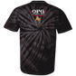 OPG Custom Design #14. Golf California. California State Flag. 100% Cotton Tie Dye T-Shirt